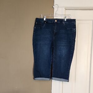 d. jeans Blue Cropped Jeans